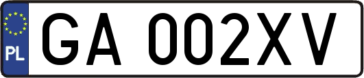 GA002XV