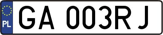 GA003RJ