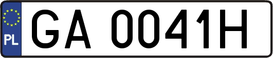 GA0041H