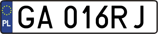 GA016RJ