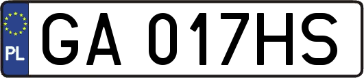 GA017HS
