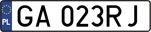 GA023RJ