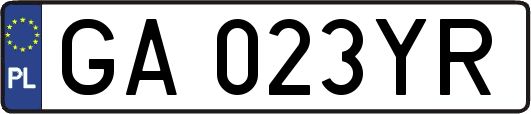 GA023YR
