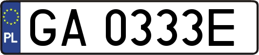 GA0333E