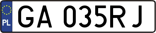 GA035RJ