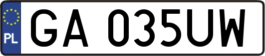 GA035UW
