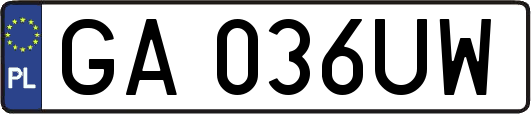 GA036UW
