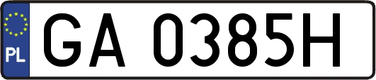 GA0385H