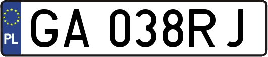 GA038RJ