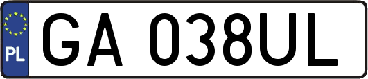 GA038UL