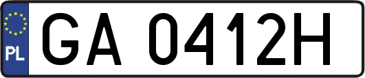 GA0412H