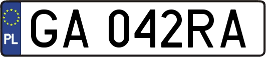 GA042RA
