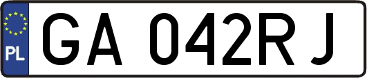 GA042RJ