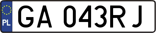 GA043RJ