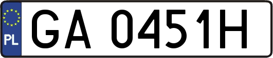 GA0451H