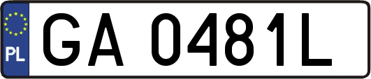 GA0481L