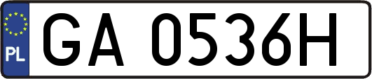 GA0536H