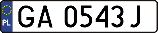 GA0543J