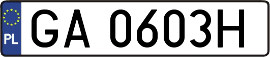 GA0603H
