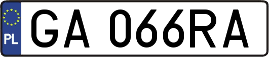 GA066RA
