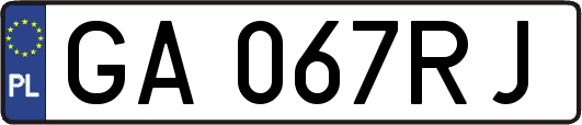 GA067RJ
