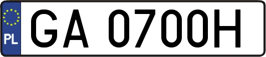 GA0700H