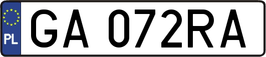 GA072RA