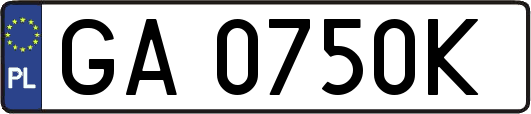 GA0750K