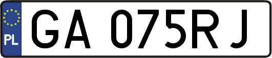 GA075RJ