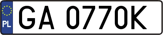 GA0770K