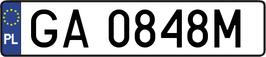 GA0848M