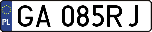 GA085RJ