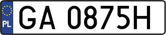 GA0875H