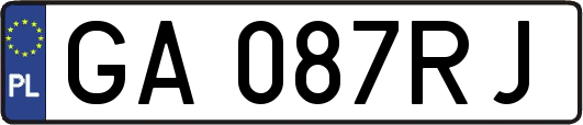 GA087RJ