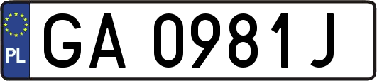 GA0981J