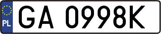 GA0998K