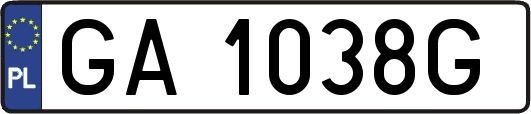 GA1038G