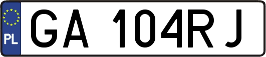 GA104RJ