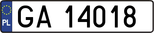 GA14018