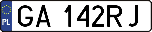 GA142RJ