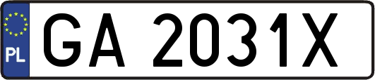 GA2031X