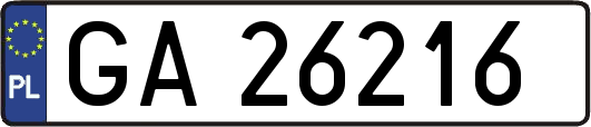GA26216