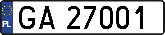 GA27001