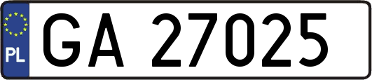 GA27025
