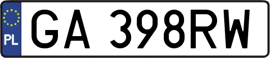 GA398RW