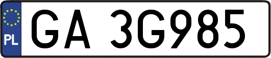 GA3G985