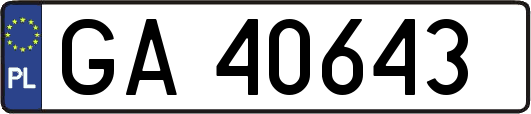 GA40643