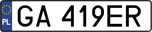 GA419ER