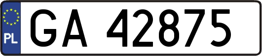 GA42875