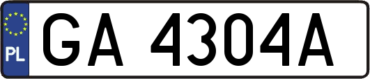 GA4304A